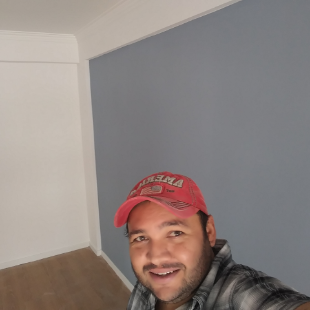 Aplicação de pintura de interiores
