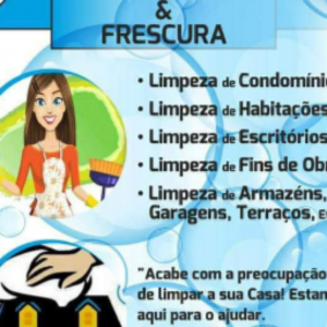 Tenha a sua limpeza pós-obra!